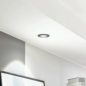 Arcchio LED downlight Lirin, black, 4,000K Lirin Arcchio, dimmable, Black, Living / Dining Room, Aluminium, Modern, Spotlight Recessed Arcchio LED downlight Lirin, black, 4,000K Lirin Arcchio, dimmable, Black, Living / Dining Room, Aluminium, Modern, Spotlight Recessed