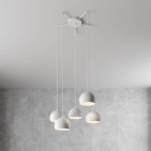 Luminex Sool Pendant Light - 5 Lights, White Luminex Sool Pendant Light - 5 Lights, White