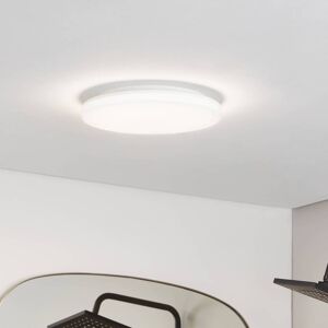PRIOS Artin Ceiling Light - IP65, 33cm, White, Dimmable, Modern PRIOS Artin Ceiling Light - IP65, 33cm, White, Dimmable, Modern