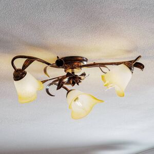 Ceiling Light Lucrezia ONLI, dimmable, Bronze / antique brass, Living / Dining Room, metal, Florentine, Ceiling Light Ceiling Light Lucrezia ONLI, dimmable, Bronze / antique brass, Living / Dining Room, metal, Florentine, Ceiling Light