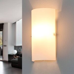 Wall Light Sidra Lucande, dimmable, White / opal, Living / Dining Room, Glass, Modern, Wall Light Wall Light Sidra Lucande, dimmable, White / opal, Living / Dining Room, Glass, Modern, Wall Light