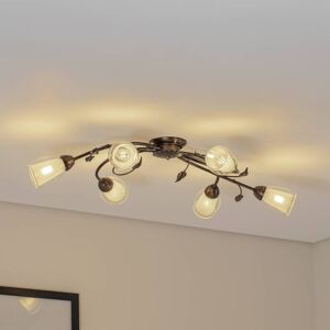 Ceiling Light Liliana ONLI, dimmable, Bronze / antique brass, Living / Dining Room, metal, Florentine, Ceiling Light Ceiling Light Liliana ONLI, dimmable, Bronze / antique brass, Living / Dining Room, metal, Florentine, Ceiling Light