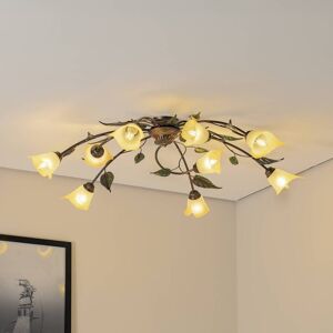 Onli Lighting Miranda 9 Light Multi Arm Semi Flush Ceiling Lamp - Ceiling Lamp Onli Lighting Miranda 9 Light Multi Arm Semi Flush Ceiling Lamp - Ceiling Lamp