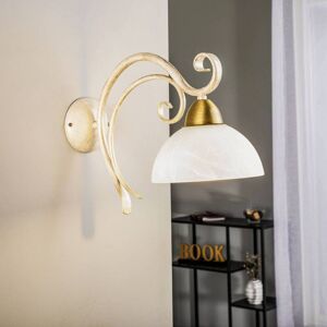 Luminex Aurora White Wall Lamp - Classic Elegant Interior Light Luminex Aurora White Wall Lamp - Classic Elegant Interior Light