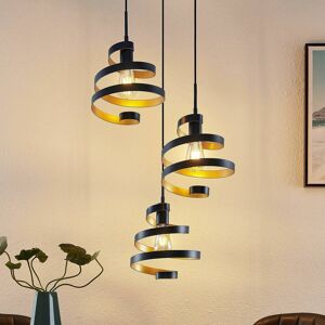Designer Pendant Light Colten Lindby, dimmable, Black, Living / Dining Room, metal, Design, Ceiling Light Designer Pendant Light Colten Lindby, dimmable, Black, Living / Dining Room, metal, Design, Ceiling Light