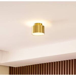 Lindby LED spotlight Nivoria, 11 x 9 cm, gold-coloured, metal Nivoria, Brass / gold, Living / Dining Room, Aluminium, Modern, Ceiling Light Lindby LED spotlight Nivoria, 11 x 9 cm, gold-coloured, metal Nivoria, Brass / gold, Living / Dining Room, Aluminium, Modern, Ceiling Light