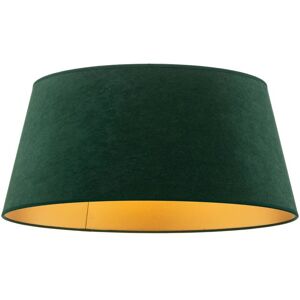 Lampshade Cone Height 22.5 cm, dark green/gold Duolla, Green, Textile / fabric / silk Lampshade Cone Height 22.5 cm, dark green/gold Duolla, Green, Textile / fabric / silk