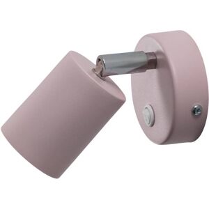Fun wall spotlight, pink, 14 cm high, adjustable, GU10 Luminex, Violet / pink / rose, Living / Dining Room, metal, Modern, Ceiling Light Fun wall spotlight, pink, 14 cm high, adjustable, GU10 Luminex, Violet / pink / rose, Living / Dining Room, metal, Modern, Ceiling Light