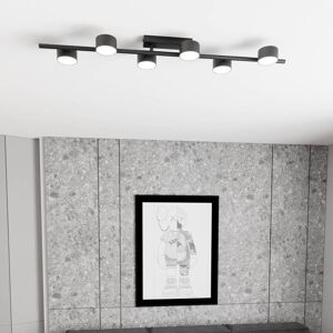 Ceiling spotlight Bet, length 100 cm, black, metal, 6-bulb. Bet EMIBIG LIGHTING, dimmable, Black, Living / Dining Room, metal, Modern, Ceiling Light Ceiling spotlight Bet, length 100 cm, black, metal, 6-bulb. Bet EMIBIG LIGHTING, dimmable, Black, Living / Dining Room, metal, Modern, Ceiling Light