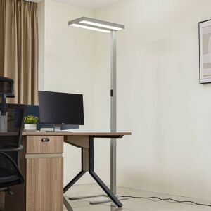 Floor Lamp Logan Ultra HCL Arcchio, dimmable, Alu / grey / zinc, Workroom / Office, Aluminium, Modern, Floor Lamp Floor Lamp Logan Ultra HCL Arcchio, dimmable, Alu / grey / zinc, Workroom / Office, Aluminium, Modern, Floor Lamp