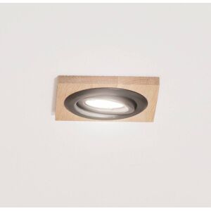 Tobby recessed ceiling light, 10 x cm, oak wood, GU10 Lamkur Lighting, dimmable, Light wood, Living / Dining Room, Wood, Scandinavian, Spotlight Recessed Tobby recessed ceiling light, 10 x cm, oak wood, GU10 Lamkur Lighting, dimmable, Light wood, Living / Dining Room, Wood, Scandinavian, Spotlight Recessed