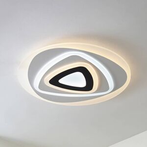 LED Ceiling Light Rebeka Lindby, dimmable, White / opal, Living / Dining Room, Plastic, Modern, Ceiling Light LED Ceiling Light Rebeka Lindby, dimmable, White / opal, Living / Dining Room, Plastic, Modern, Ceiling Light