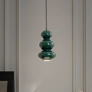 Glass Pendant Light Oman Argon, dimmable, Green, Living / Dining Room, Glass, Ceiling Light Glass Pendant Light Oman Argon, dimmable, Green, Living / Dining Room, Glass, Ceiling Light