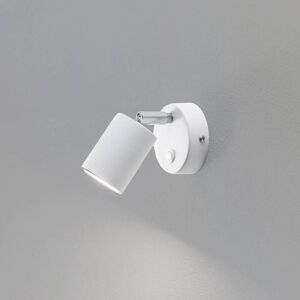 Fun wall spotlight, white, 14 cm high, adjustable, GU10 Luminex, White / opal, Living / Dining Room, metal, Modern, Ceiling Light Fun wall spotlight, white, 14 cm high, adjustable, GU10 Luminex, White / opal, Living / Dining Room, metal, Modern, Ceiling Light