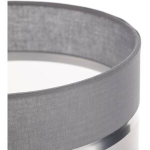 Lampshade Helen E27 Ø20/Height 15cm grey/silver HELAM, Alu / grey / zinc, Living / Dining Room, Textile / fabric / silk Lampshade Helen E27 Ø20/Height 15cm grey/silver HELAM, Alu / grey / zinc, Living / Dining Room, Textile / fabric / silk