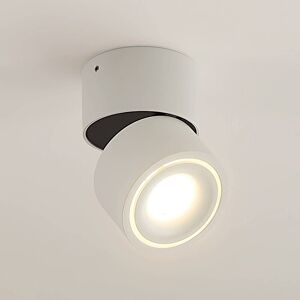 Arcchio LED ceiling spotlight Rotari, white, 1-bulb, 681lm Rotari Arcchio, dimmable, White / opal, Hallway, Aluminium, Modern, Ceiling Light Arcchio LED ceiling spotlight Rotari, white, 1-bulb, 681lm Rotari Arcchio, dimmable, White / opal, Hallway, Aluminium, Modern, Ceiling Light
