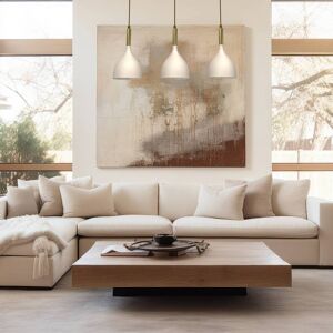 Pendant Light Noak Luminex, dimmable, Cream / amber, Living / Dining Room, metal, Scandinavian, Ceiling Light Pendant Light Noak Luminex, dimmable, Cream / amber, Living / Dining Room, metal, Scandinavian, Ceiling Light