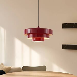 Lindby Tivra Pendant Light - Vintage, Dimmable, Red - 35cm Lindby Tivra Pendant Light - Vintage, Dimmable, Red - 35cm