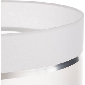 Lampshade Helen E27 Ø35/Height 20 cm white/silver HELAM, White / opal, Living / Dining Room, Textile / fabric / silk Lampshade Helen E27 Ø35/Height 20 cm white/silver HELAM, White / opal, Living / Dining Room, Textile / fabric / silk