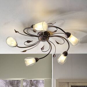 Ceiling Light Liliana ONLI, dimmable, Bronze / antique brass, Living / Dining Room, metal, Florentine, Ceiling Light Ceiling Light Liliana ONLI, dimmable, Bronze / antique brass, Living / Dining Room, metal, Florentine, Ceiling Light