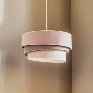 Pendant Light Pastell Trio Duolla, dimmable, Violet / pink / rose, Living / Dining Room, Textile / fabric / silk, Modern, Ceiling Light Pendant Light Pastell Trio Duolla, dimmable, Violet / pink / rose, Living / Dining Room, Textile / fabric / silk, Modern, Ceiling Light