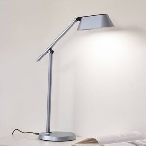 LED Desk Lamp Thies Lindby, dimmable, Alu / grey / zinc, Workroom / Office, Plastic, Modern, Table Lamp LED Desk Lamp Thies Lindby, dimmable, Alu / grey / zinc, Workroom / Office, Plastic, Modern, Table Lamp