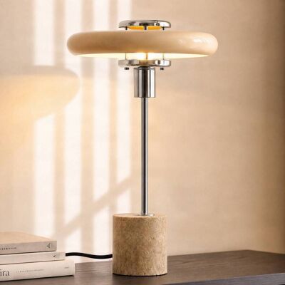 Table Lamp Branford Lindby, Cream / amber, Living / Dining Room, metal, Vintage, Table Lamp Table Lamp Branford Lindby, Cream / amber, Living / Dining Room, metal, Vintage, Table Lamp