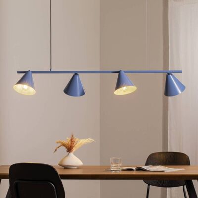 Aldex Model 1108L16 Blue Adjustable Pendant Light - Pendant Light Aldex Model 1108L16 Blue Adjustable Pendant Light - Pendant Light