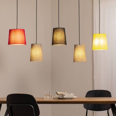 Pendant Light Amilia Lindby, dimmable, Light wood, Living / Dining Room, Textile / fabric / silk, Young Lifestyle, Ceiling Light Pendant Light Amilia Lindby, dimmable, Light wood, Living / Dining Room, Textile / fabric / silk, Young Lifestyle, Ceiling Light