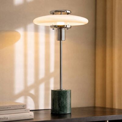 Table Lamp Branford Lindby, Green, Living / Dining Room, Glass, Vintage, Table Lamp Table Lamp Branford Lindby, Green, Living / Dining Room, Glass, Vintage, Table Lamp