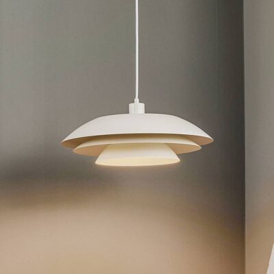 Dyberg Larsen White Pendant Lamp - DL45 - Pendant Light for Large Spaces Dyberg Larsen White Pendant Lamp - DL45 - Pendant Light for Large Spaces