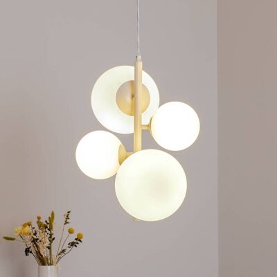 Aldex Dione Cream Opal Pendant - Pendant Lamp Aldex Dione Cream Opal Pendant - Pendant Lamp