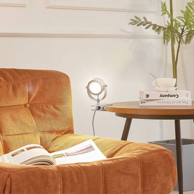 Clip On Light Jyla Lindby, White / opal, Living / Dining Room, metal, Modern, Table Lamp Clip On Light Jyla Lindby, White / opal, Living / Dining Room, metal, Modern, Table Lamp