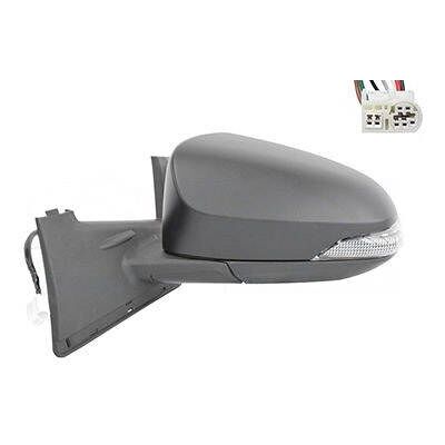 Van Wezel 5428807 Exterior Mirror - Convex, Heated, Electric - For Toyota Yaris Van Wezel 5428807 Exterior Mirror - Convex, Heated, Electric - For Toyota Yaris