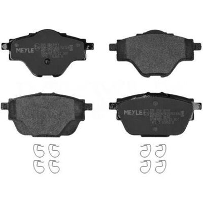 Meyle C4 C5 Grand DS Rear Brake Pads Kit - Brake Parts Meyle C4 C5 Grand DS Rear Brake Pads Kit - Brake Parts