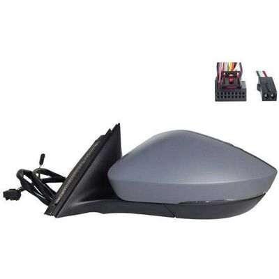 Alkar Electric Folding Exterior Mirror - Skoda Compatible Alkar Electric Folding Exterior Mirror - Skoda Compatible