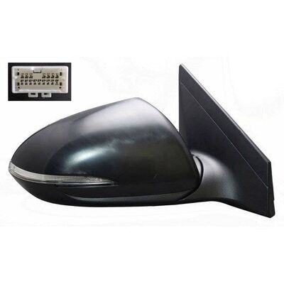 Alkar Model 6152679 Electric Heated Convex Exterior Mirror - Vehicle Steering Alkar Model 6152679 Electric Heated Convex Exterior Mirror - Vehicle Steering