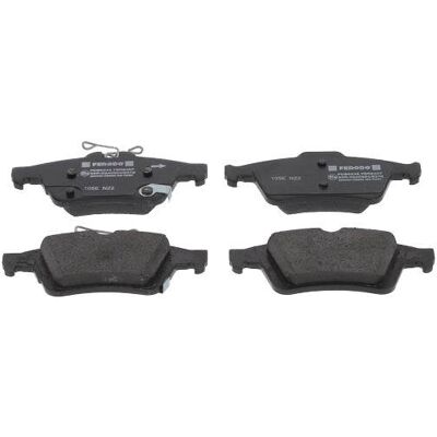 Ford Focus Rear Brake Pad Kit - Low-Metallic - ECE R90 Approved Ford Focus Rear Brake Pad Kit - Low-Metallic - ECE R90 Approved