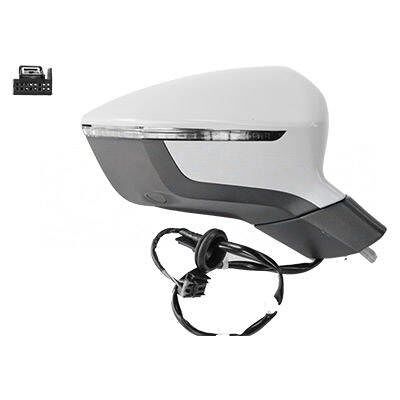 Van Wezel 4907808 - Convex Exterior Mirror for Seat Ateca Van Wezel 4907808 - Convex Exterior Mirror for Seat Ateca