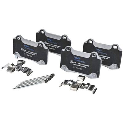 Tesla Model S - Low-Metallic Rear Disc Brake Pads Kit Tesla Model S - Low-Metallic Rear Disc Brake Pads Kit