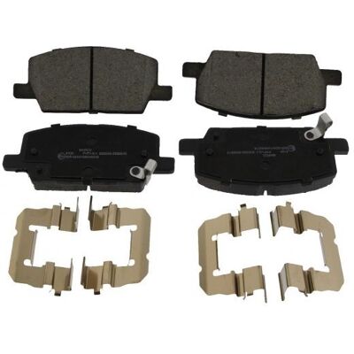 Mapco Brake Pads Set - Front, Wear Indicator, Disc Compatible - Type: 6100 Mapco Brake Pads Set - Front, Wear Indicator, Disc Compatible - Type: 6100