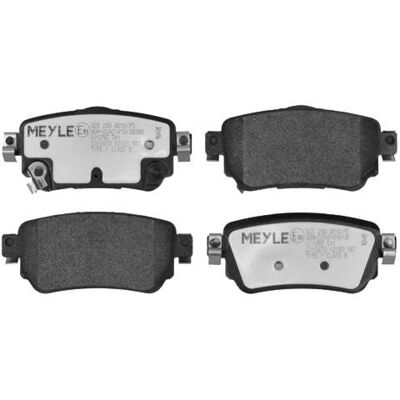Nissan Brake Pads Rear Set - Disc Brake, Wear Indicators Nissan Brake Pads Rear Set - Disc Brake, Wear Indicators