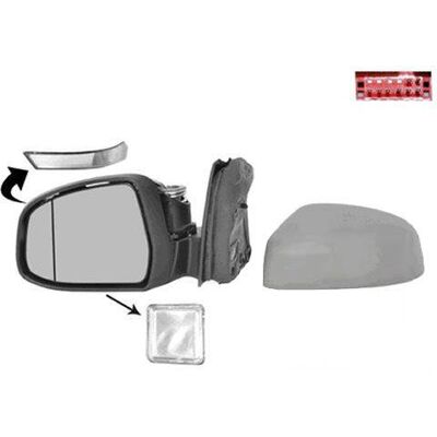 Van Wezel 1945827 Left Exterior Mirror - Side Mirror Van Wezel 1945827 Left Exterior Mirror - Side Mirror