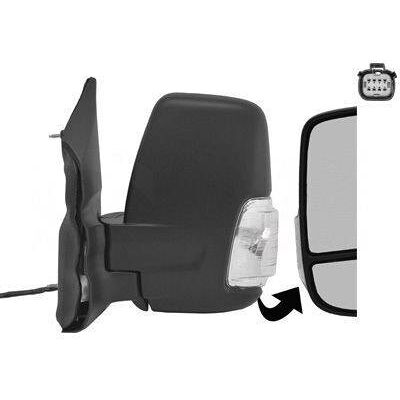 VAN WEZEL Transit Mk7 Exterior Mirror - Convex, Electric, Heated VAN WEZEL Transit Mk7 Exterior Mirror - Convex, Electric, Heated