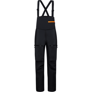 Mammut Durable freeride hardshell bib pants Eiger Free Pro HS Bib Pants Women - black, UK 16, normal Mammut Durable freeride hardshell bib pants Eiger Free Pro HS Bib Pants Women - black, UK 16, normal