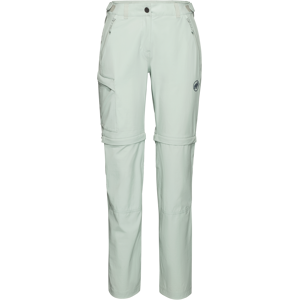 Mammut Multifunctional, 4-way stretch zip-off hiking pants Runbold IV Zip Off Pants Women - silver sage, UK 16, normal Mammut Multifunctional, 4-way stretch zip-off hiking pants Runbold IV Zip Off Pants Women - silver sage, UK 16, normal
