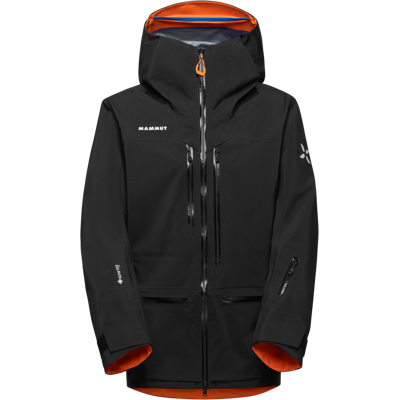 Mammut Durable freeride hardshell jacket Eiger Free Pro HS Hooded Jacket Men - black, M Mammut Durable freeride hardshell jacket Eiger Free Pro HS Hooded Jacket Men - black, M