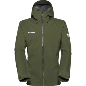 Mammut The reliable hardshell with all-mountain performance Outdoor HS Hooded Jacket Men - dark marsh, L Mammut The reliable hardshell with all-mountain performance Outdoor HS Hooded Jacket Men - dark marsh, L