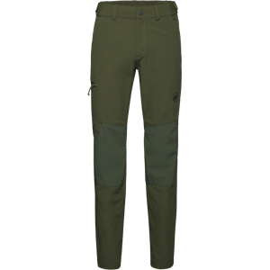 Mammut Multifunctional all-season hiking softshell pants Runbold Guide SO Pants Men - dark marsh, UK 32, long Mammut Multifunctional all-season hiking softshell pants Runbold Guide SO Pants Men - dark marsh, UK 32, long