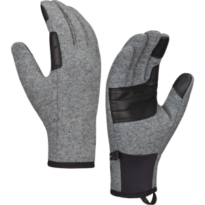 Mammut Water-repellent woolen gloves with fleece lining Passion Glove - alloy melange, 6 Mammut Water-repellent woolen gloves with fleece lining Passion Glove - alloy melange, 6